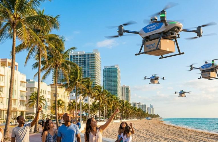 Walmart: Entregas Futuristas con Drones en Miami
